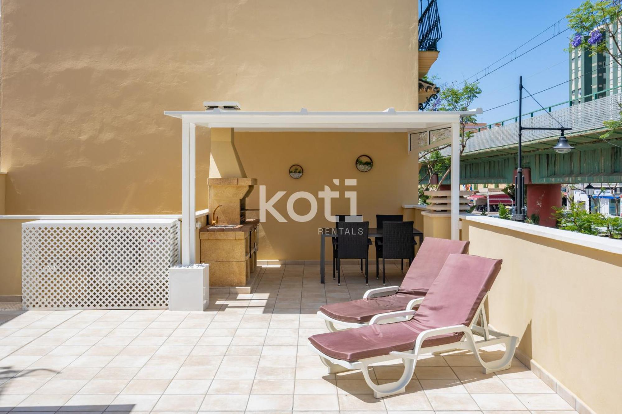 Koti Rentals - Casita Rosario Pino Rooftop Y Bbq Fuengirola Exterior photo